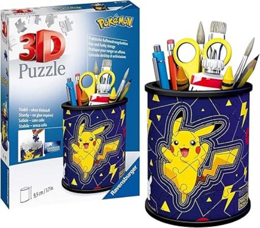 Imagen de Rompecabezas Puzzle 3d - Portalapices Pokemon