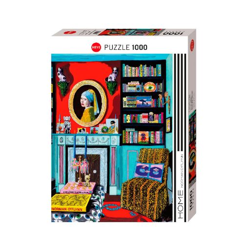 Imagen de Rompecabezas Home Room With Vermeer 1000 Piezas