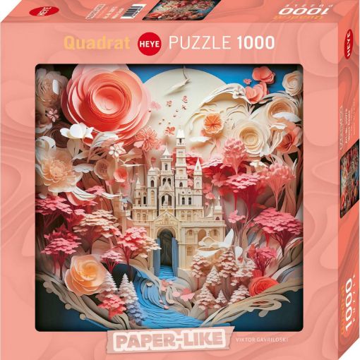 Imagen de Rompecabezas Paper-like White Castle 1000 Piezas