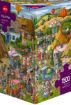 Imagen de Rompecabezas Tanck Country Fair Triangular 1500 Piezas