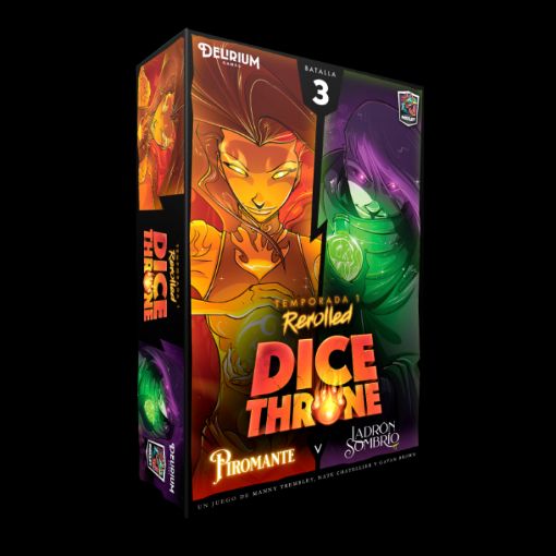 Imagen de Dice Throne Caja 3: Piromante Vs Ladron Sombrio