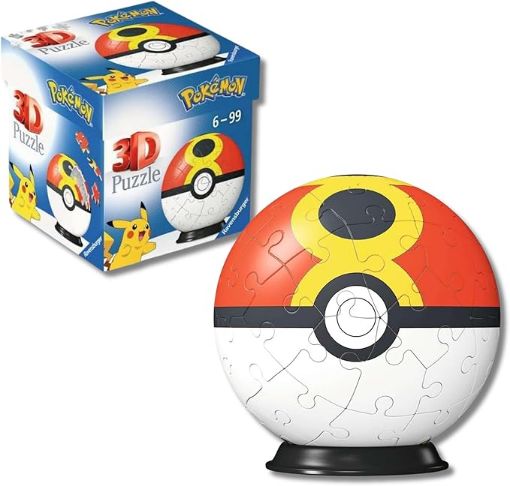 Imagen de Rompecabezas Puzzle 3d - Pokemon Repeat Ball 3d
