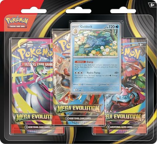 Imagen de 3-booster Blister Mega Evolution Pokemon - English