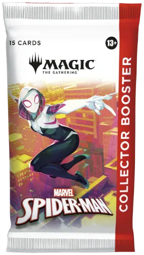 Imagen de Collector's Booster Pack Universes Beyond-marvel Spider-man Magic The Gathering - English