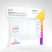 Imagen de Protectores De Tarjeta - Matte Standard Card Game Sleeves 66mmx91mm White 100ct. Gamegenic