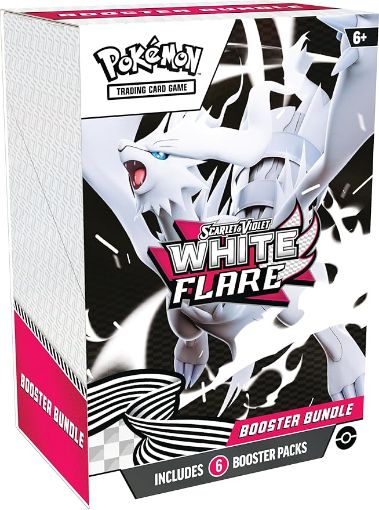 Imagen de Booster Bundle White Flare Scarlet & Violet 10.5 - Black Bolt & White Flare Pokemon - English