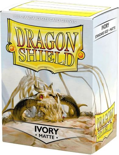 Imagen de Dragon Shield Standard Sleeves Matte - Ivory 100ct.