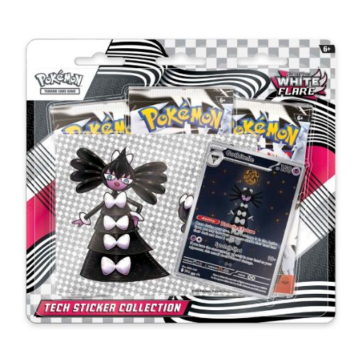 Imagen de Tech Sticker Collection White Flare Scarlet & Violet 10.5 - Black Bolt & White Flare Pokemon - English