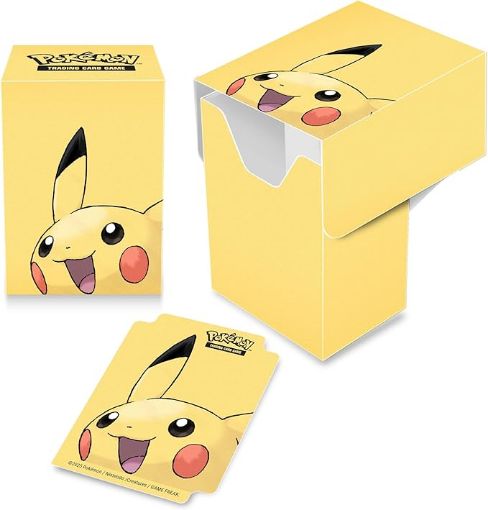 Imagen de Porta Deck - Pikachu Full View Deck Box 80 For Pokemon Ultra Pro