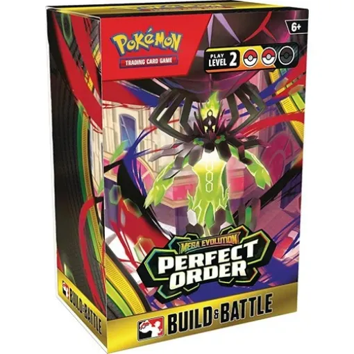Imagen de Build & Battle Mega Evolution 3 Perfect Order Pokemon - English