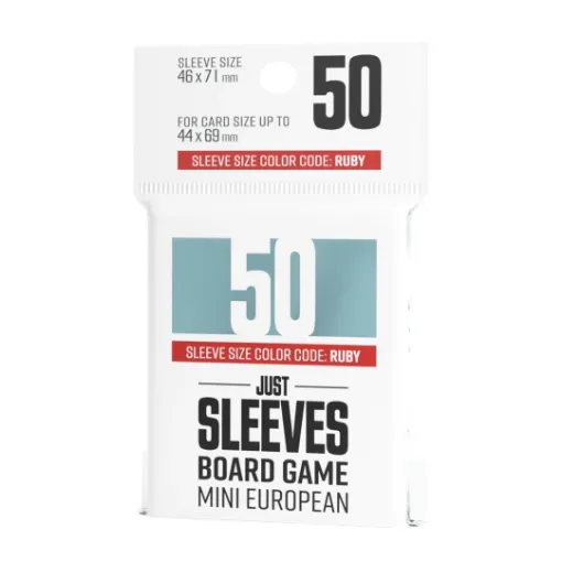 Imagen de Protectores De Tarjeta - Sleeves Mini European 46mmx71mm 50ct. Just Sleeves