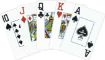 Imagen de Naipe Copag Class Bridge Jumbo Plastic Double Deck Azul/rojo