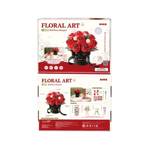 Imagen de Armable Red Rose Bouquet Rolife - Af02j