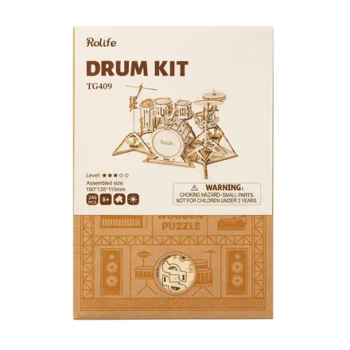 Imagen de Armable Drum Kit Rokr - Tg409
