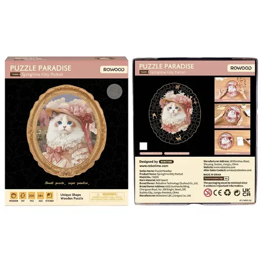 Imagen de Armable Springtime Kitty Portrait Rowood - Ta005