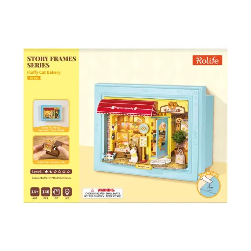 Imagen de Armable Fluffy Cat Bakery Rolife - Dp001