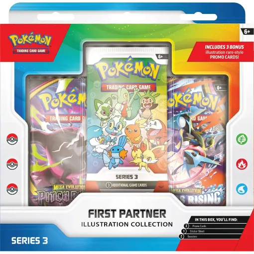 Imagen de First Partner Illustration Collection - Series 3 Pokémon - English